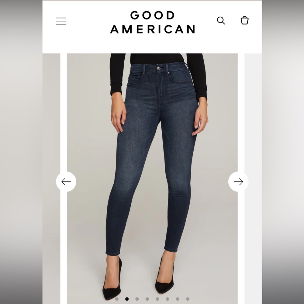 Size 15 Good American GOOD LEGS NWT
ORIGINAL PRICE: $119.00
Color: Blue600